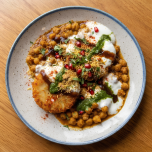 Aloo Tikki Chaat