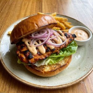 Tandoori Chicken Burger
